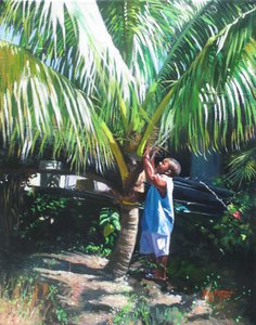 Ombre de cocotier, 2014 - Colin Bootman